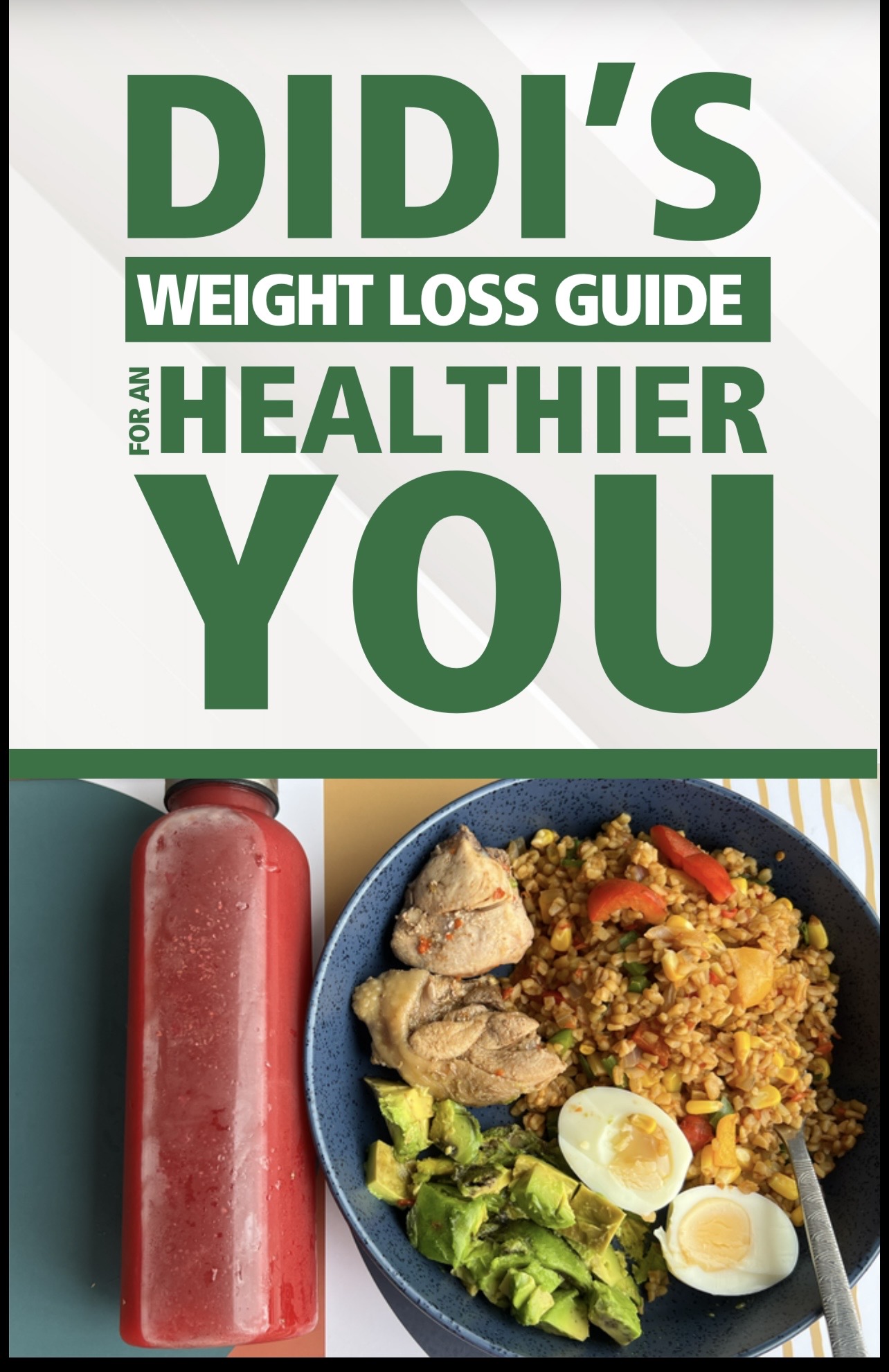 Cover of Didi's Weight Loss Guide for a healthier you